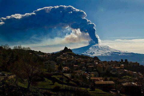 Photo:  Volcano Etna Eruption 03